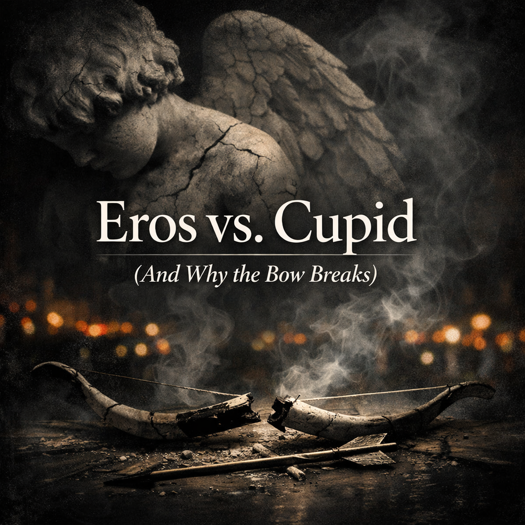 Eros V Cupid and why the bow breaks article cover art