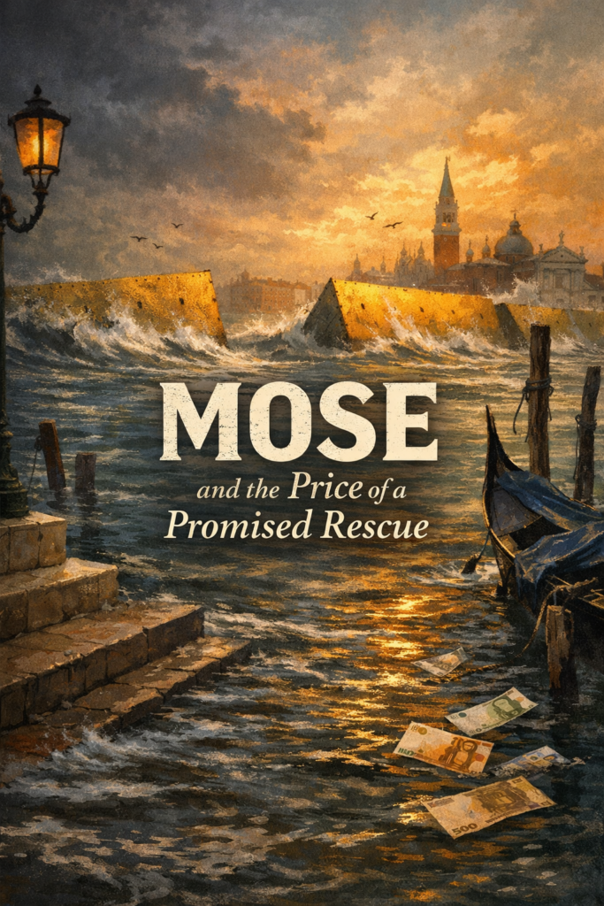 MOSE and the pirce of promised rescue article cover art.