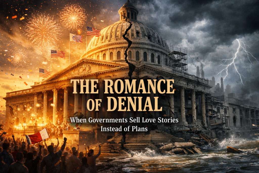 The romance of denial article cover art
